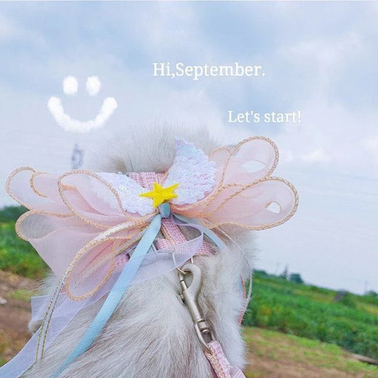 Celestial Fairy - Adjustable Bowtie Pet Collar