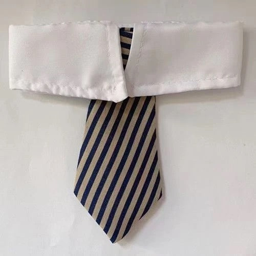 Business Paw - Adjustable Striped Pet Necktie Collar