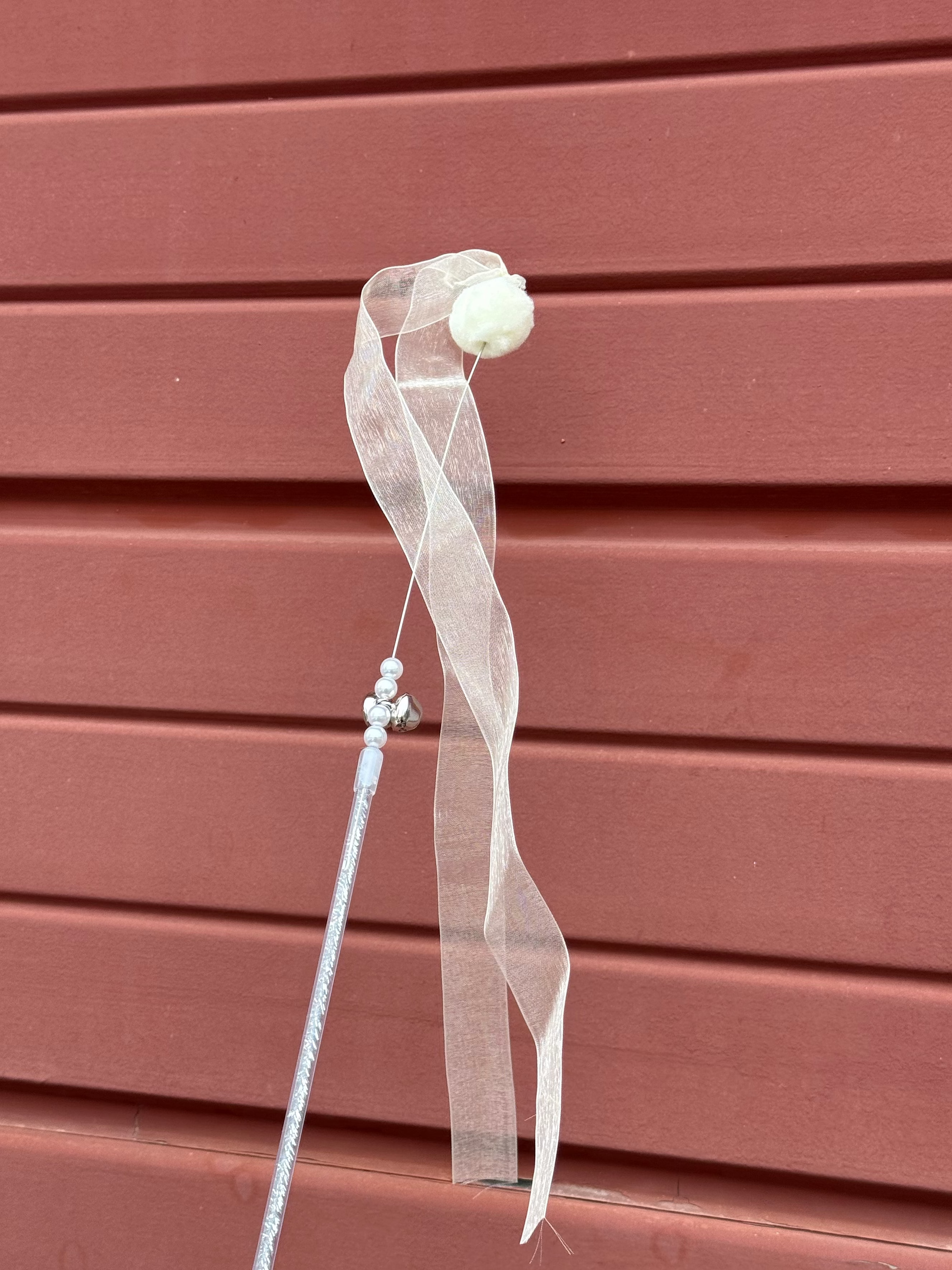 White Fairy Sticks (White Mesh Lace)