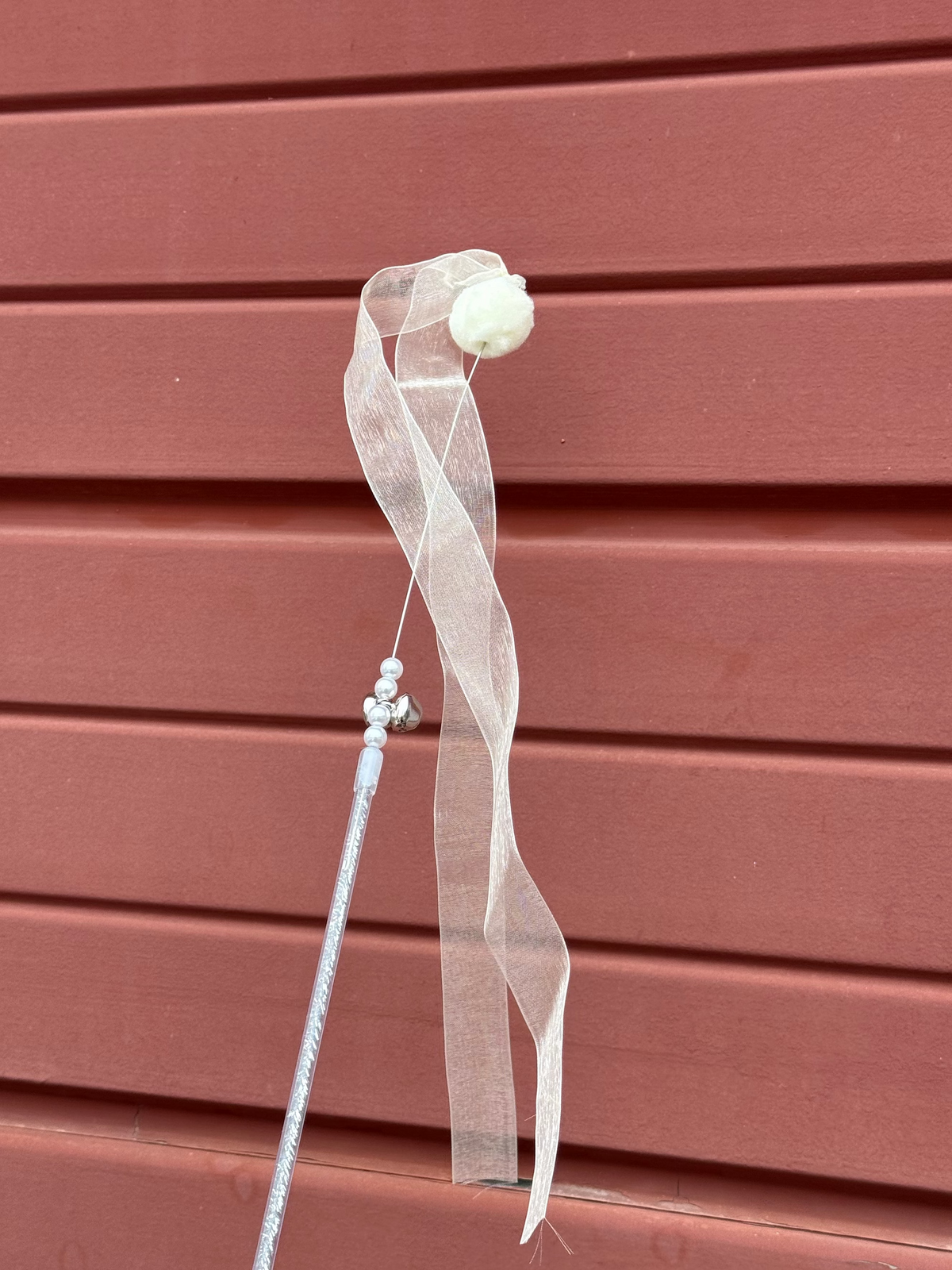 White Fairy Sticks (White Mesh Lace)