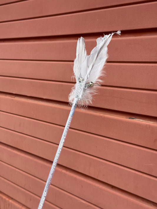 Grey Fairy Sticks - Cat Toys