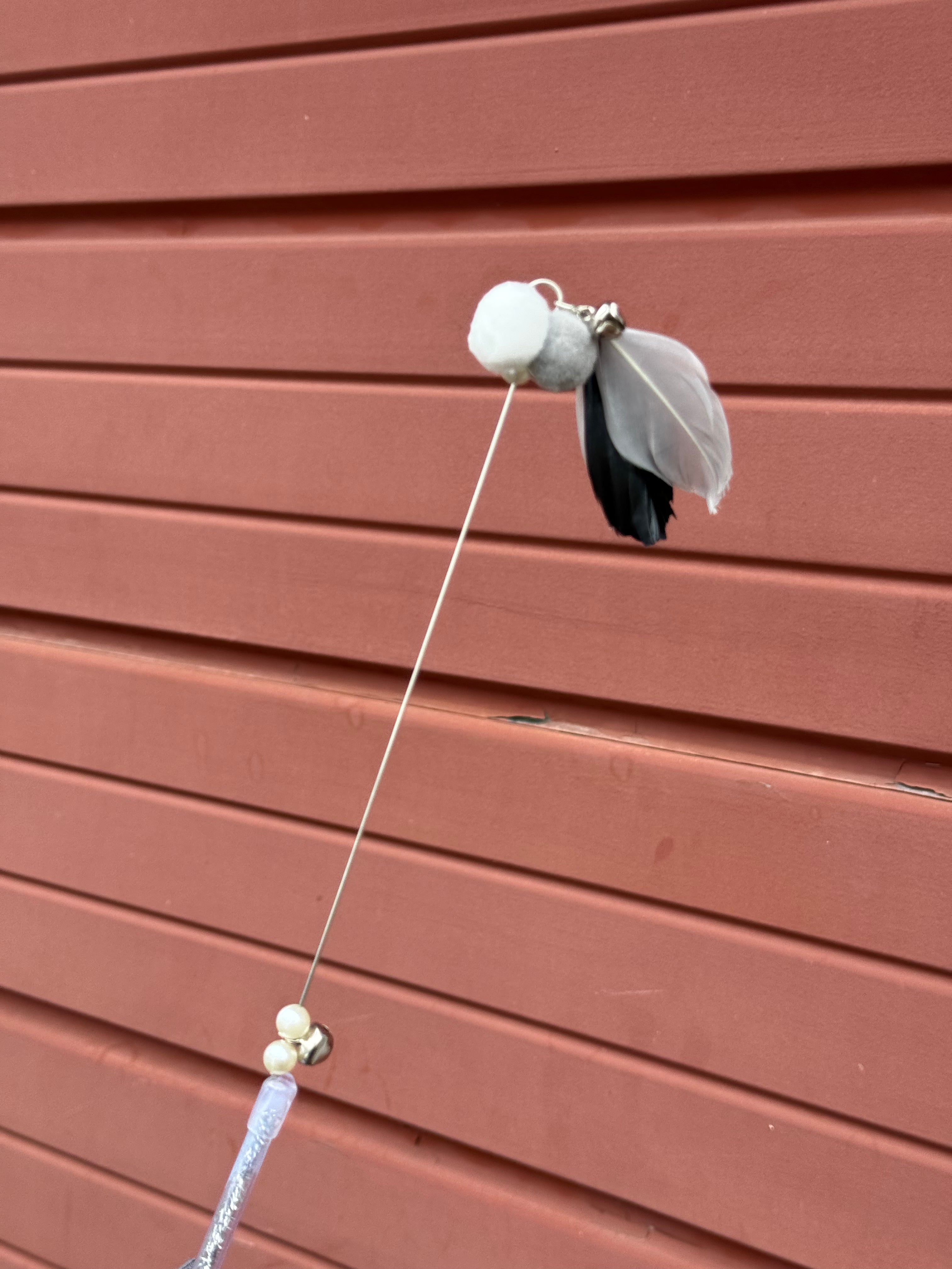 Grey Fairy Sticks - Cat Toys